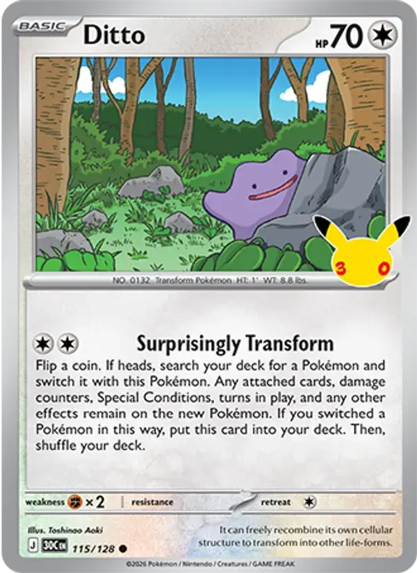 Ditto - 115/158 - 30th Celebration