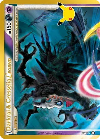 Darkrai & Cresselia LEGEND - 019/158 - 30th Celebration
