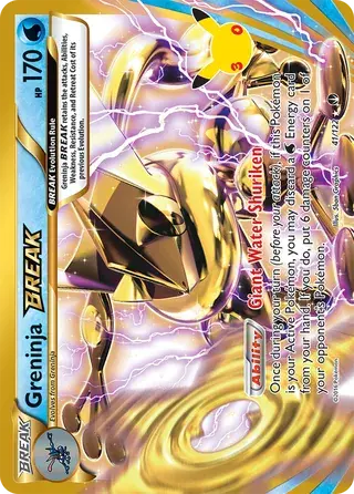 Greninja BREAK - 009/158 - 30th Celebration