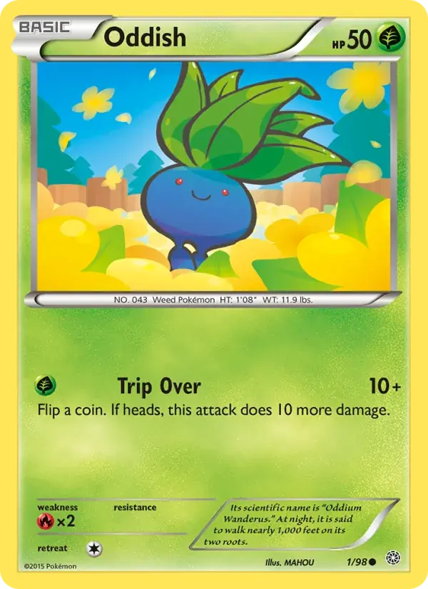 Oddish - 1/101 - Ancient Origins
