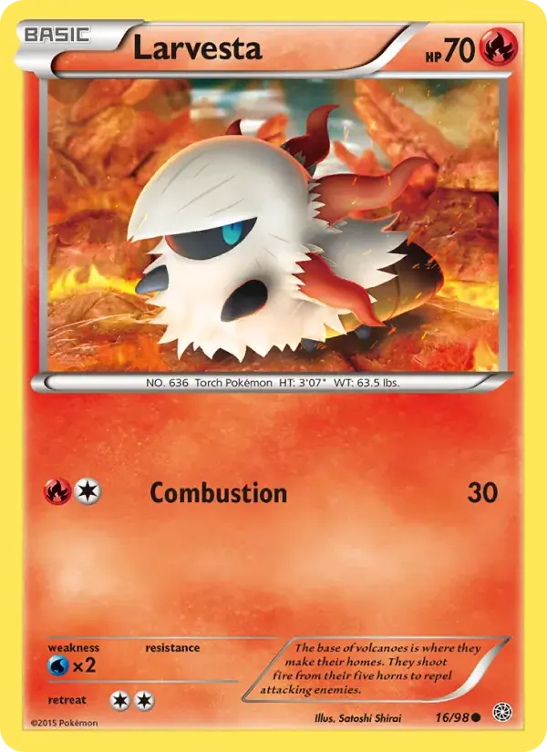 Larvesta - 16/101 - Ancient Origins