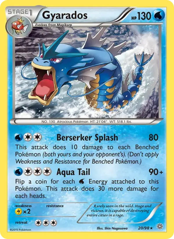 Gyarados - 20/101 - Ancient Origins