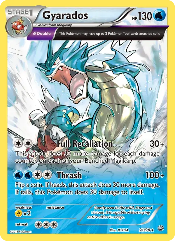 Gyarados - 21/101 - Ancient Origins