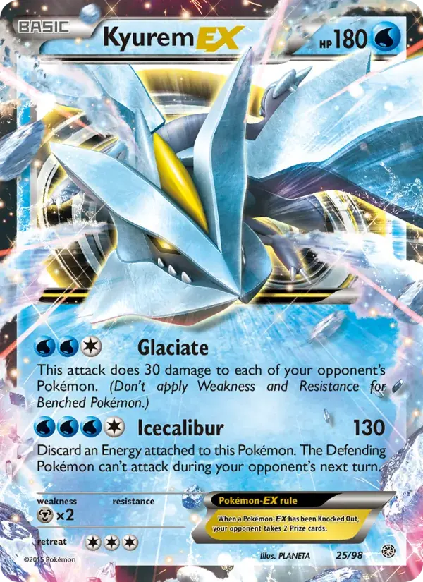 Kyurem EX - 25/101 - Ancient Origins