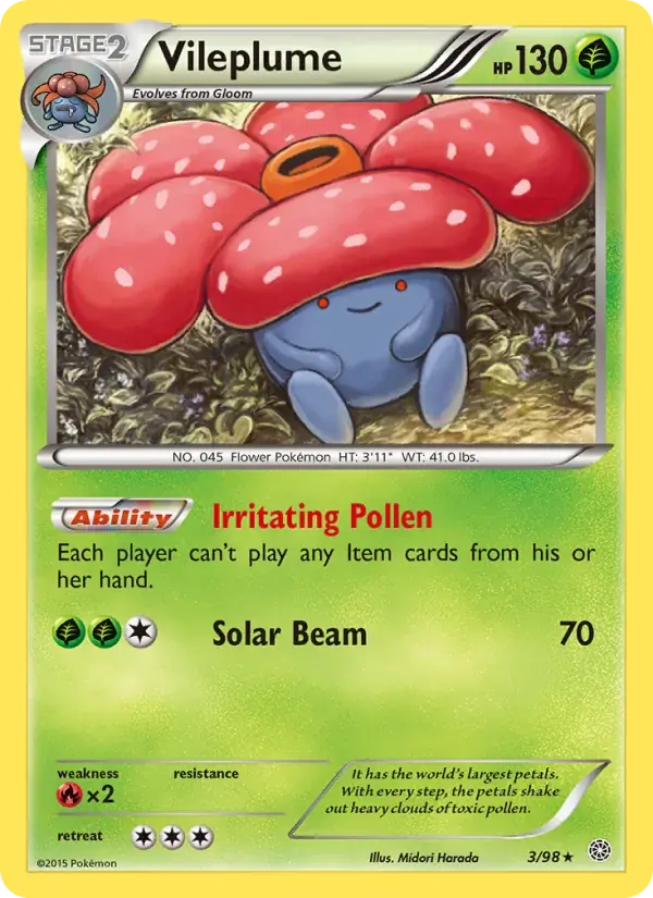 Vileplume - 3/101 - Ancient Origins