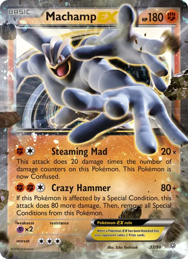 Machamp EX - 37/101 - Ancient Origins