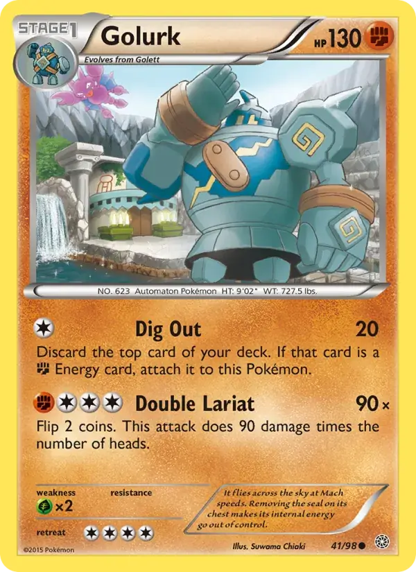 Golurk - 41/101 - Ancient Origins