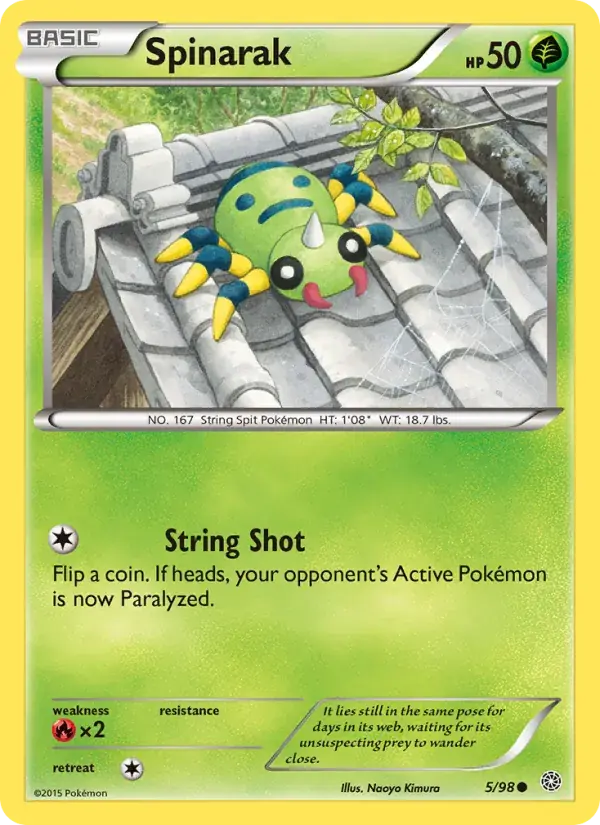 Spinarak - 5/101 - Ancient Origins