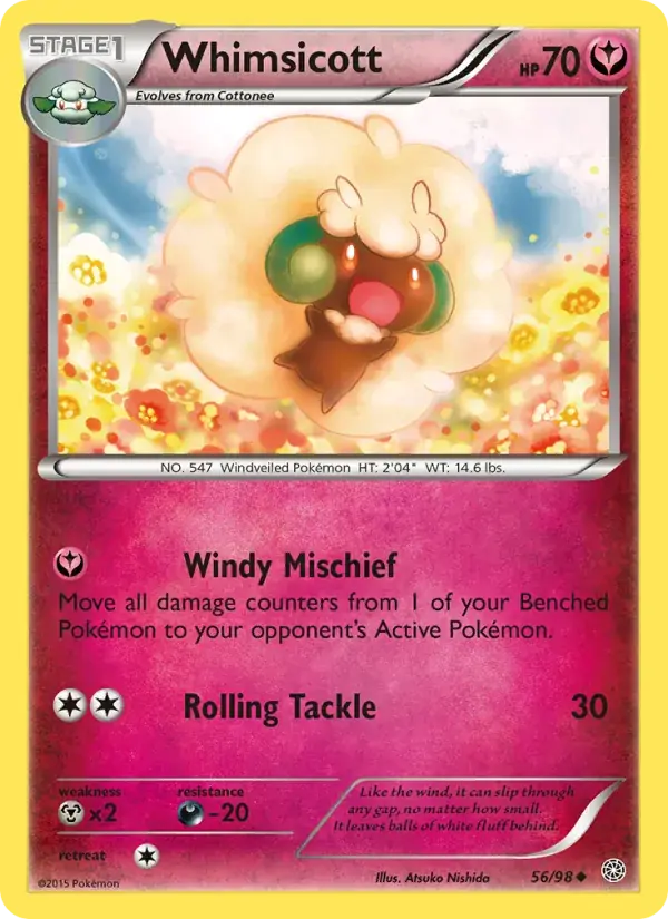 Whimsicott - 56/101 - Ancient Origins