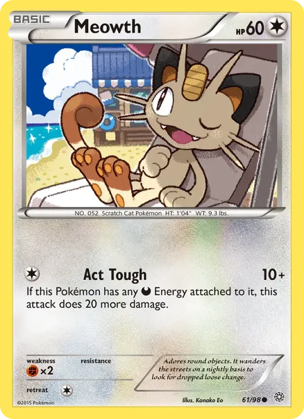 Meowth - 61/101 - Ancient Origins