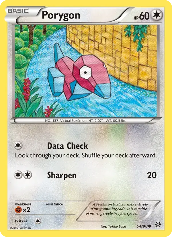 Porygon - 64/101 - Ancient Origins