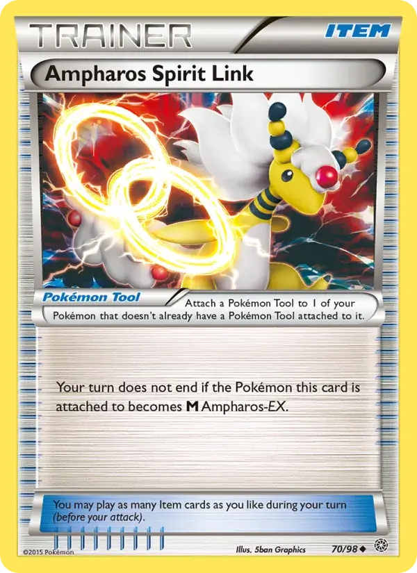 Ampharos Spirit Link - 70/101 - Ancient Origins