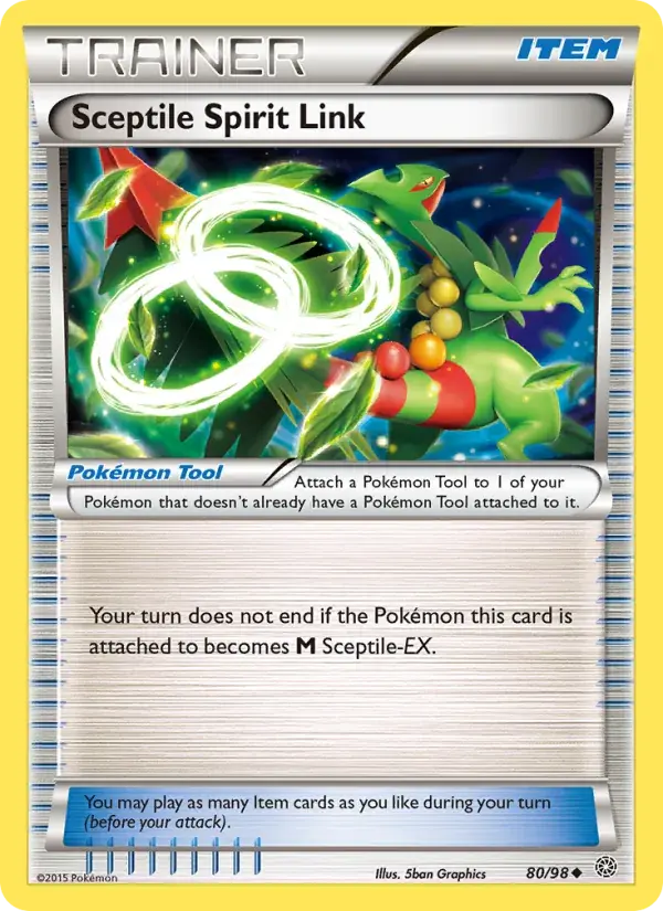 Sceptile Spirit Link - 80/101 - Ancient Origins