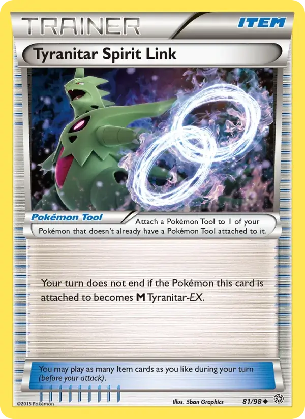 Tyranitar Spirit Link - 81/101 - Ancient Origins