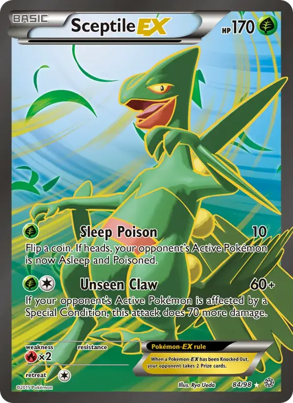 Sceptile EX - 84/101 - Ancient Origins