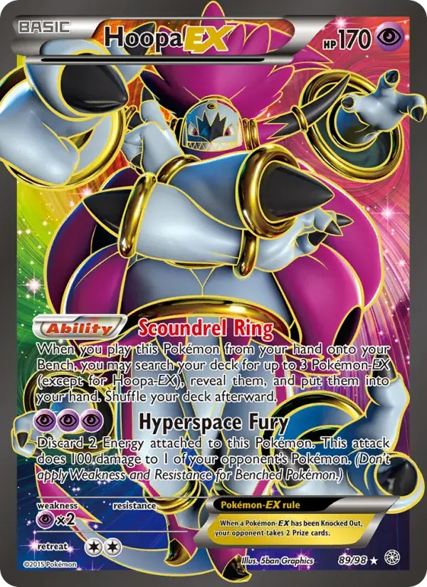 Hoopa EX - 89/101 - Ancient Origins
