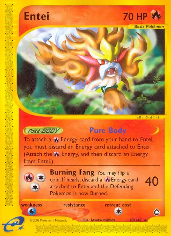 Entei - 10/186 - Aquapolis