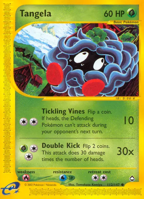 Tangela - 112/186 - Aquapolis