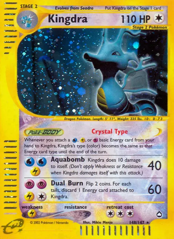 Kingdra - 148/186 - Aquapolis