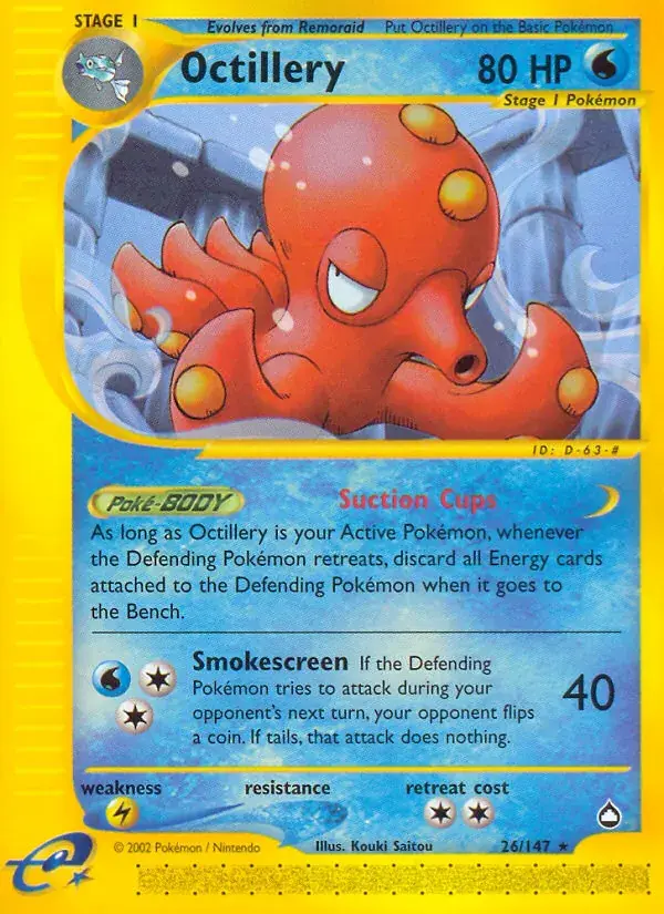Octillery - 26/186 - Aquapolis