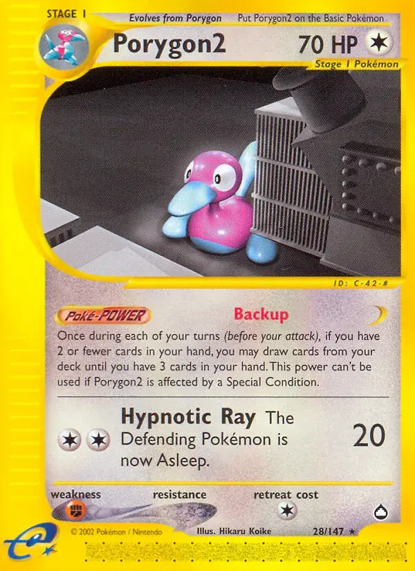 Porygon2 - 28/186 - Aquapolis