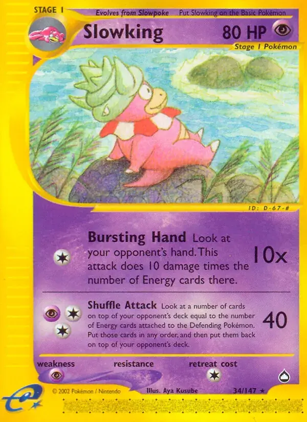 Slowking - 34/186 - Aquapolis