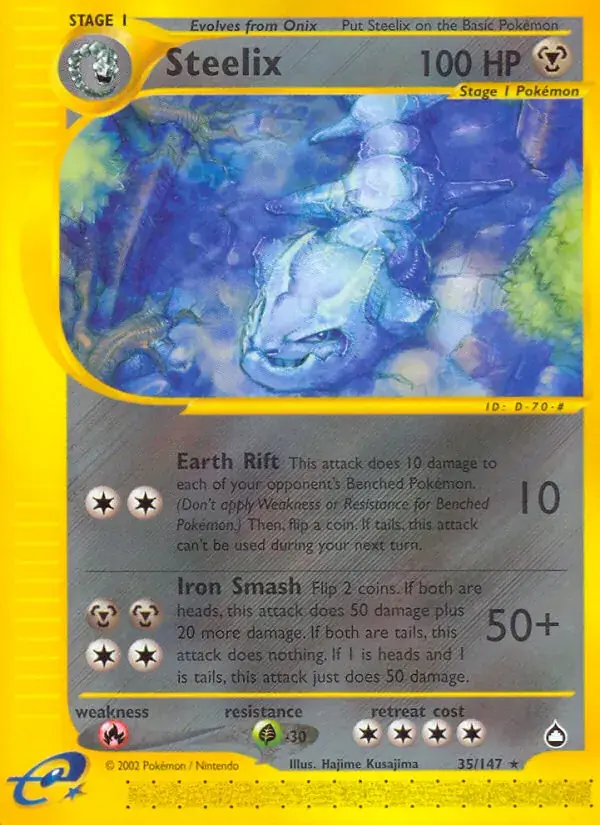 Steelix - 35/186 - Aquapolis
