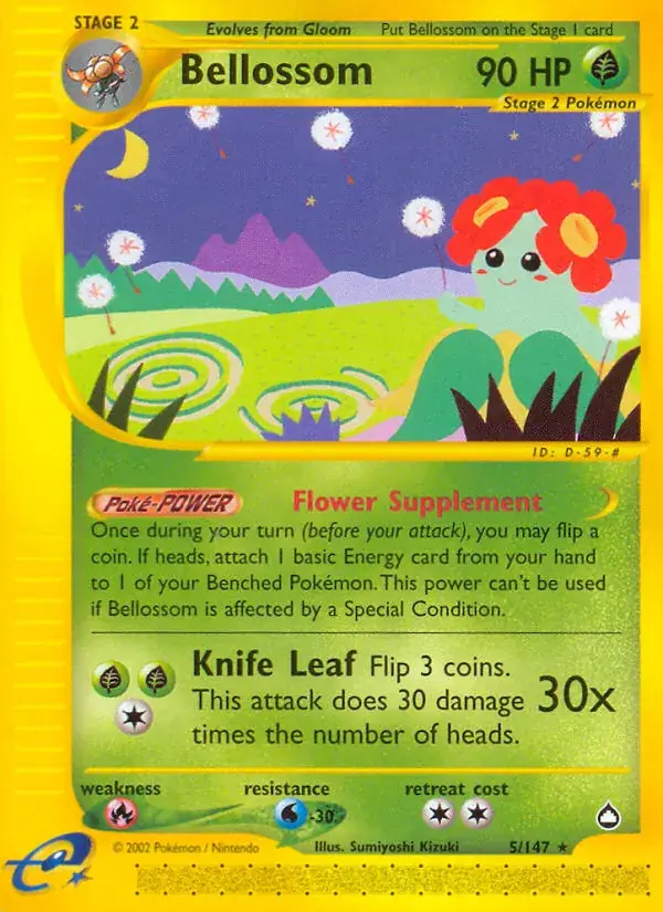 Bellossom - 5/186 - Aquapolis