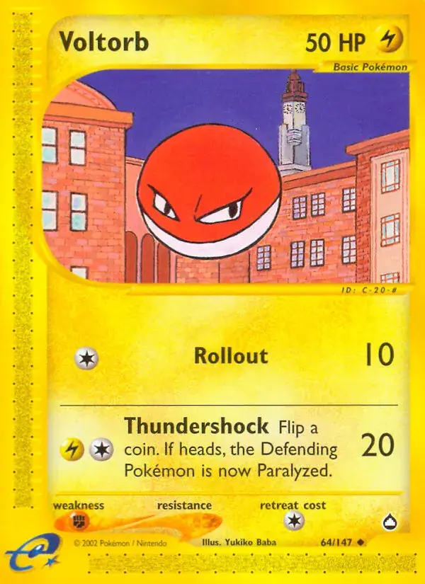 Voltorb - 64/186 - Aquapolis