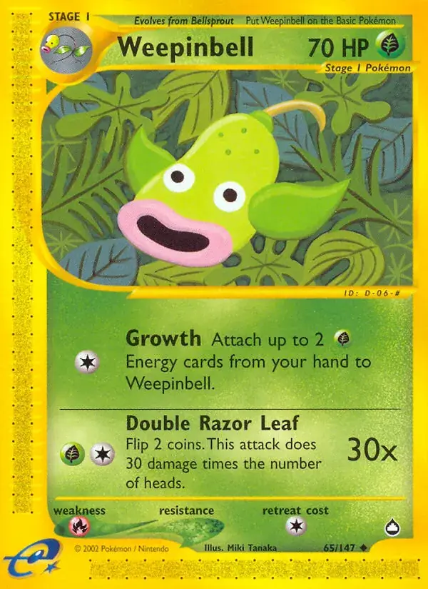 Weepinbell - 65/186 - Aquapolis