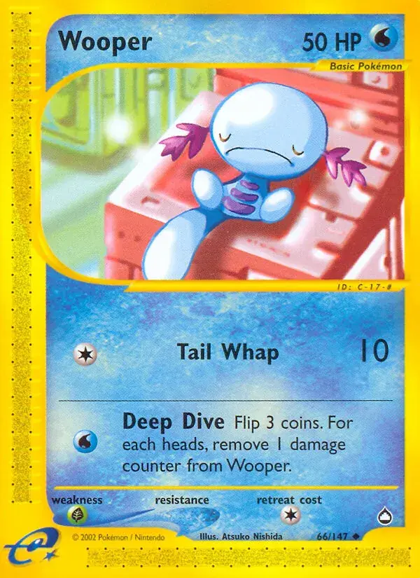 Wooper - 66/186 - Aquapolis