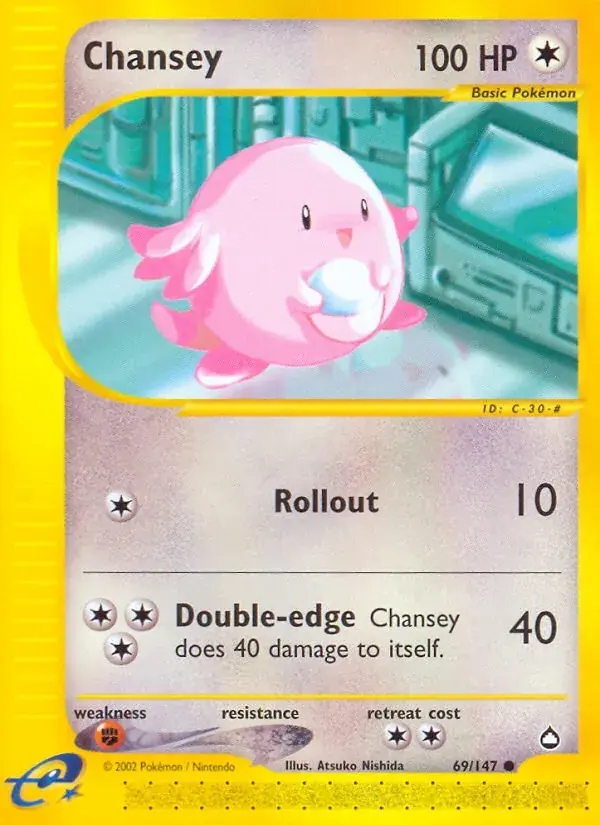 Chansey - 69/186 - Aquapolis