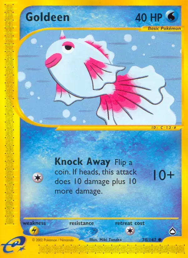 Goldeen - 78/186 - Aquapolis