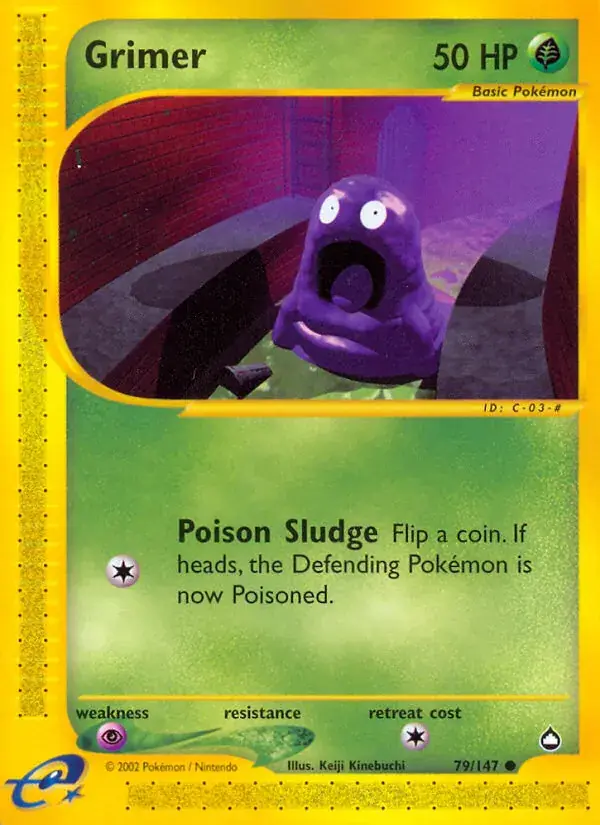Grimer - 79/186 - Aquapolis