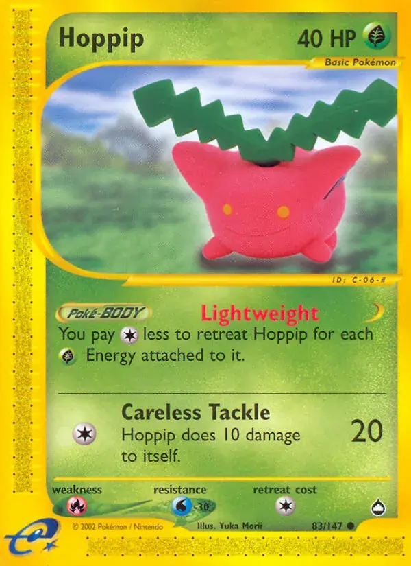 Hoppip - 83/186 - Aquapolis
