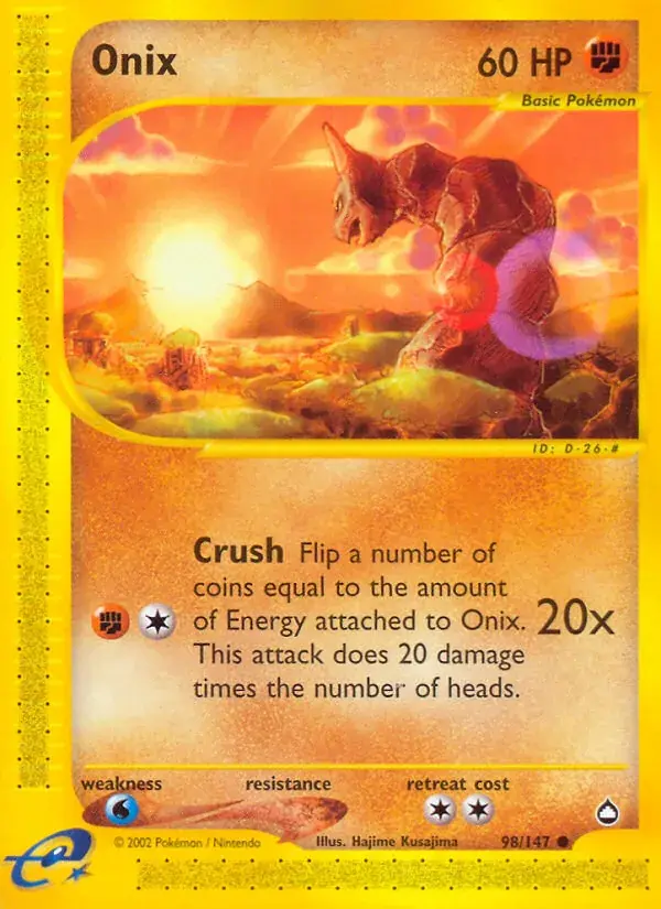 Onix - 98/186 - Aquapolis