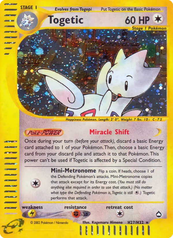 Togetic - H27/186 - Aquapolis