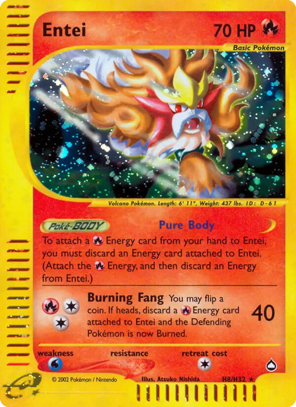 Entei - H08/186 - Aquapolis