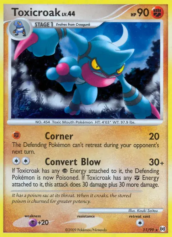 Toxicroak - 11/111 - Arceus
