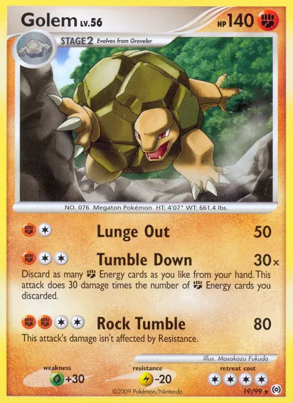 Golem - 19/111 - Arceus