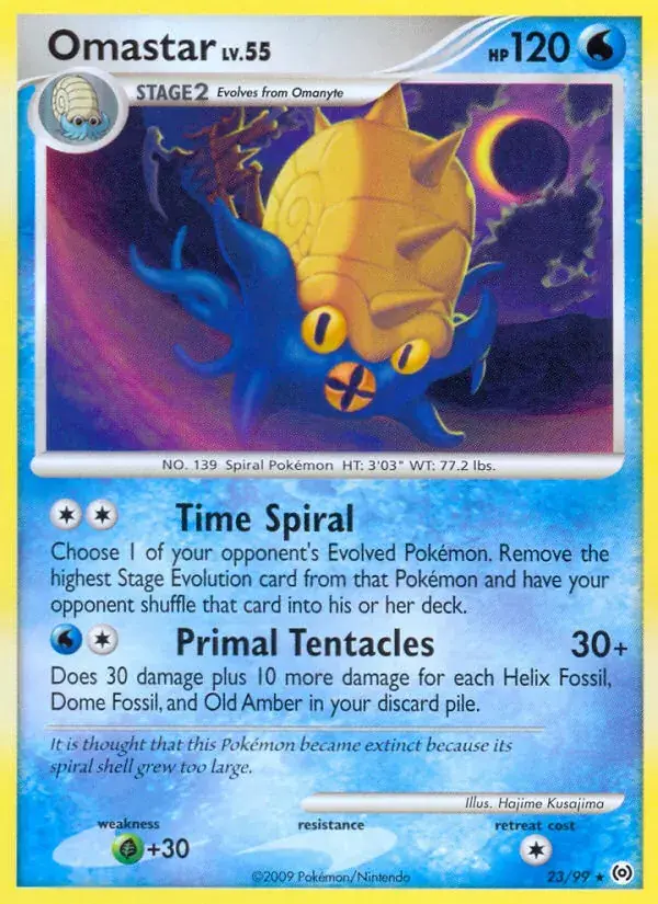 Omastar - 23/111 - Arceus