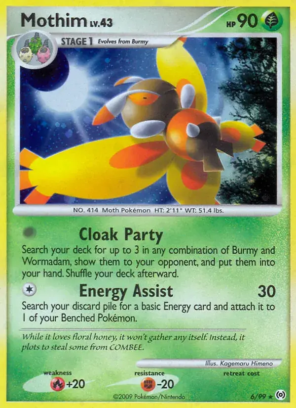 Mothim - 6/111 - Arceus
