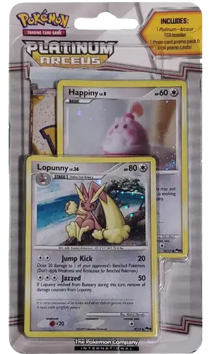 Arceus: Blister Pack (Happiny & Lopunny)