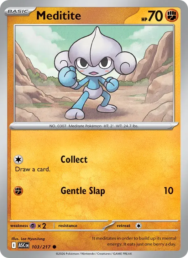 Meditite - 103/295 - Ascended Heroes
