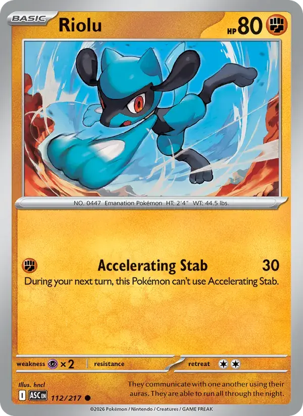 Riolu - 112/295 - Ascended Heroes