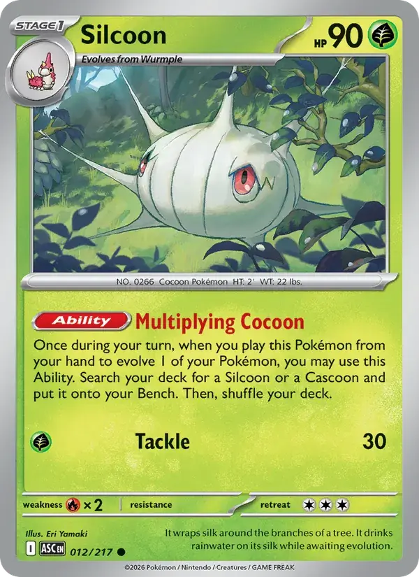 Silcoon - 012/295 - Ascended Heroes