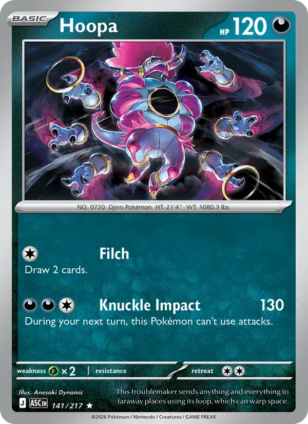 Hoopa - 141/295 - Ascended Heroes