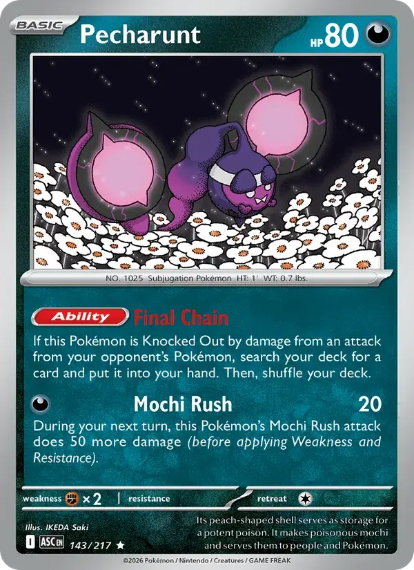 Pecharunt - 143/295 - Ascended Heroes