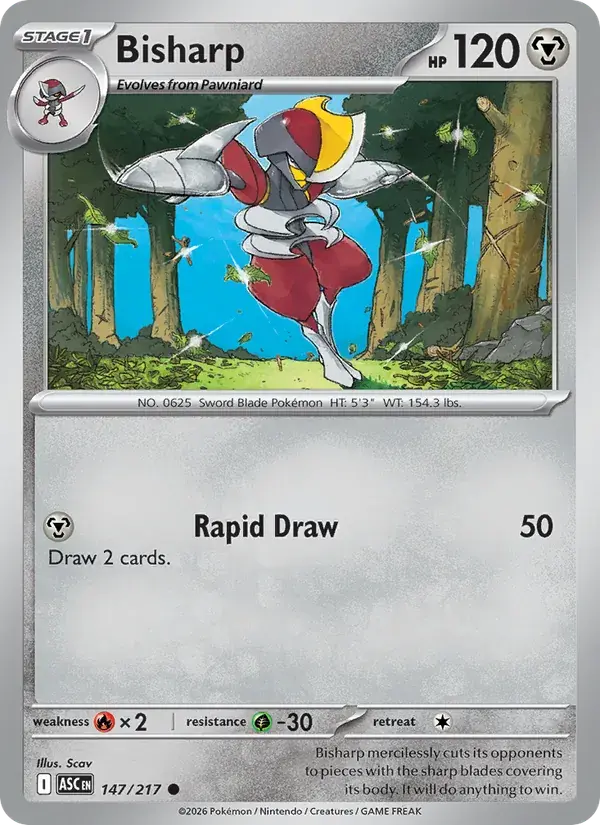Bisharp - 147/295 - Ascended Heroes