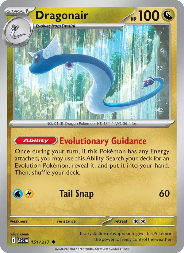 Dragonair - 151/295 - Ascended Heroes